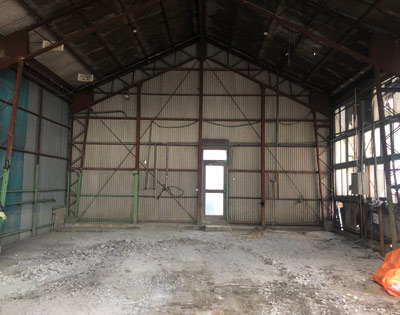 工場内装解体・撤去工事